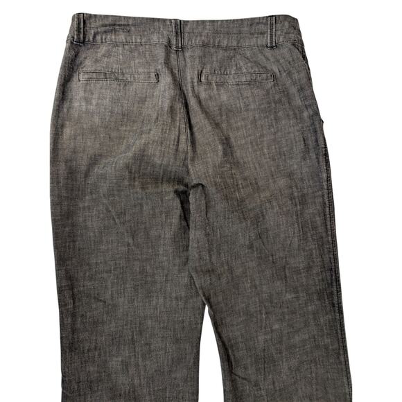 Coldwater Creek Womens Straight Flair Leg GrayJeans Sz 14 Dark Wash Classic Fit - Picture 2 of 7